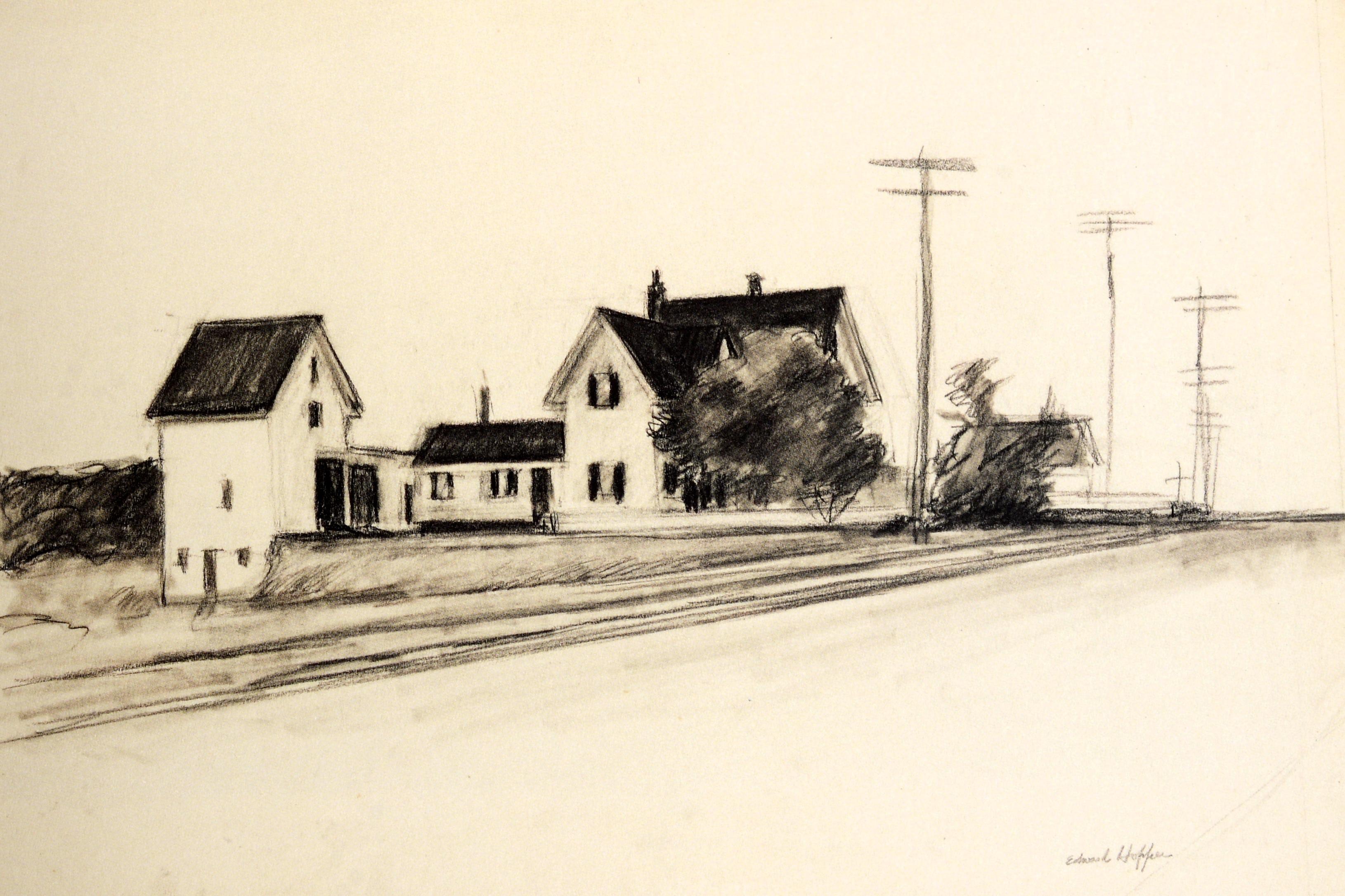 Hopper Drawing by Carter E Foster, 1st Ed 3