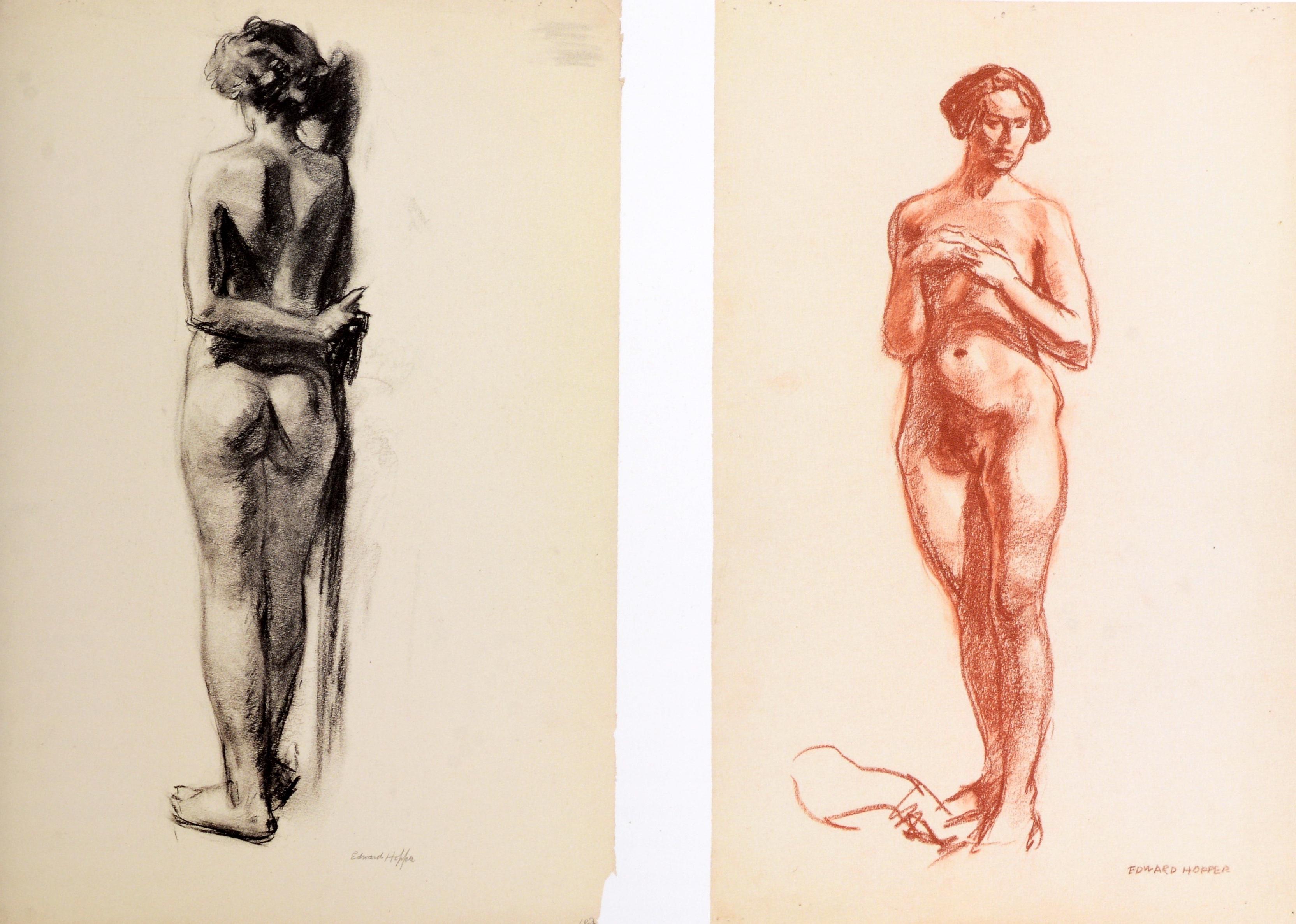 American Hopper Drawing by and inscribed by Carter E Foster to Herbert Kasper, 1st Ed For Sale