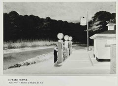 Gas 1940 - Fotografía antigua de Hopper - Años 60