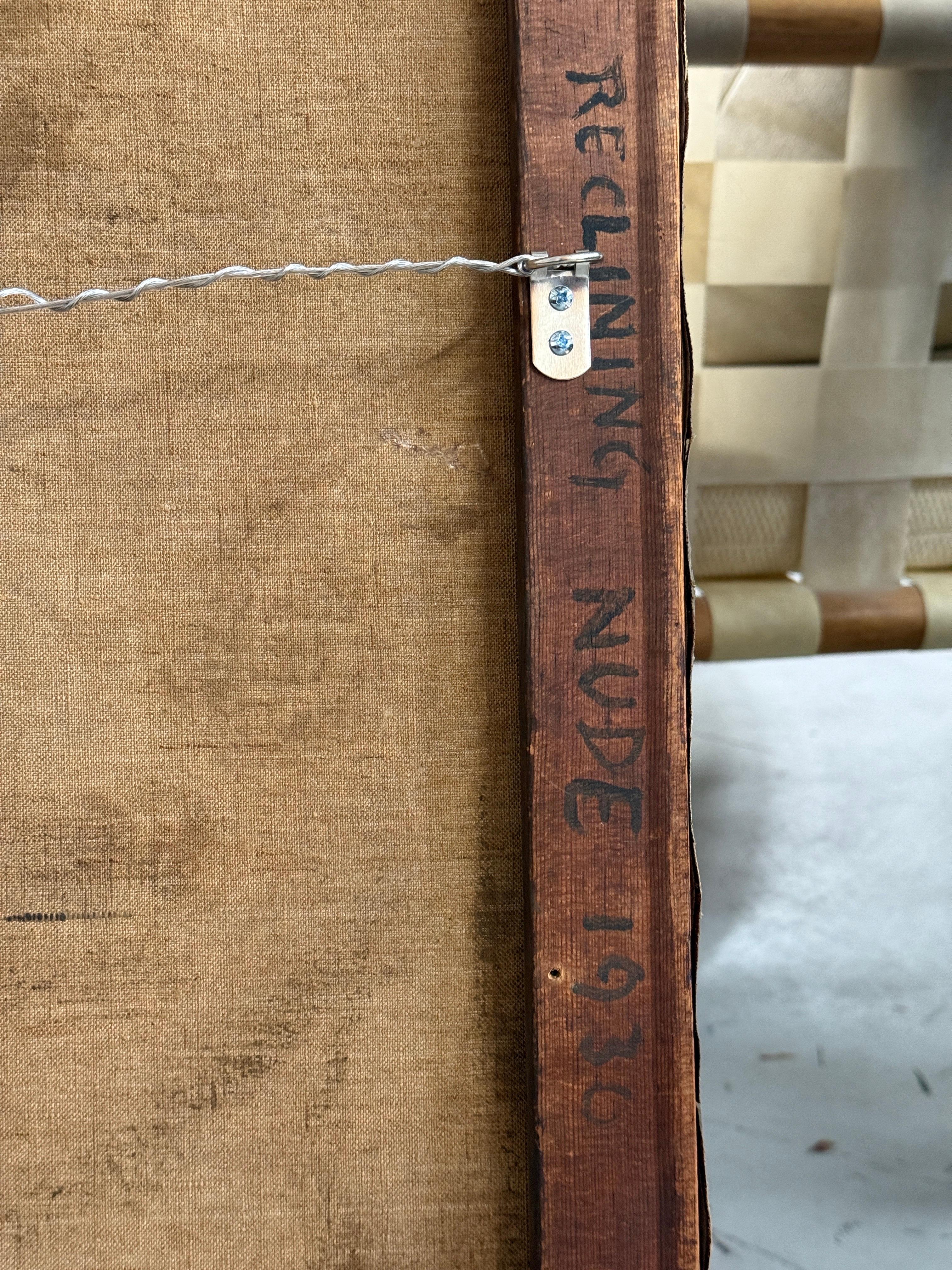 Horace Armistrad 1937 Peinture à l'huile Scène néo-classique en vente 8