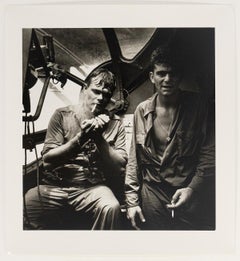 Rescued Airman (Smoking Aboard 'PBY Blister Gunner'), Rabaul