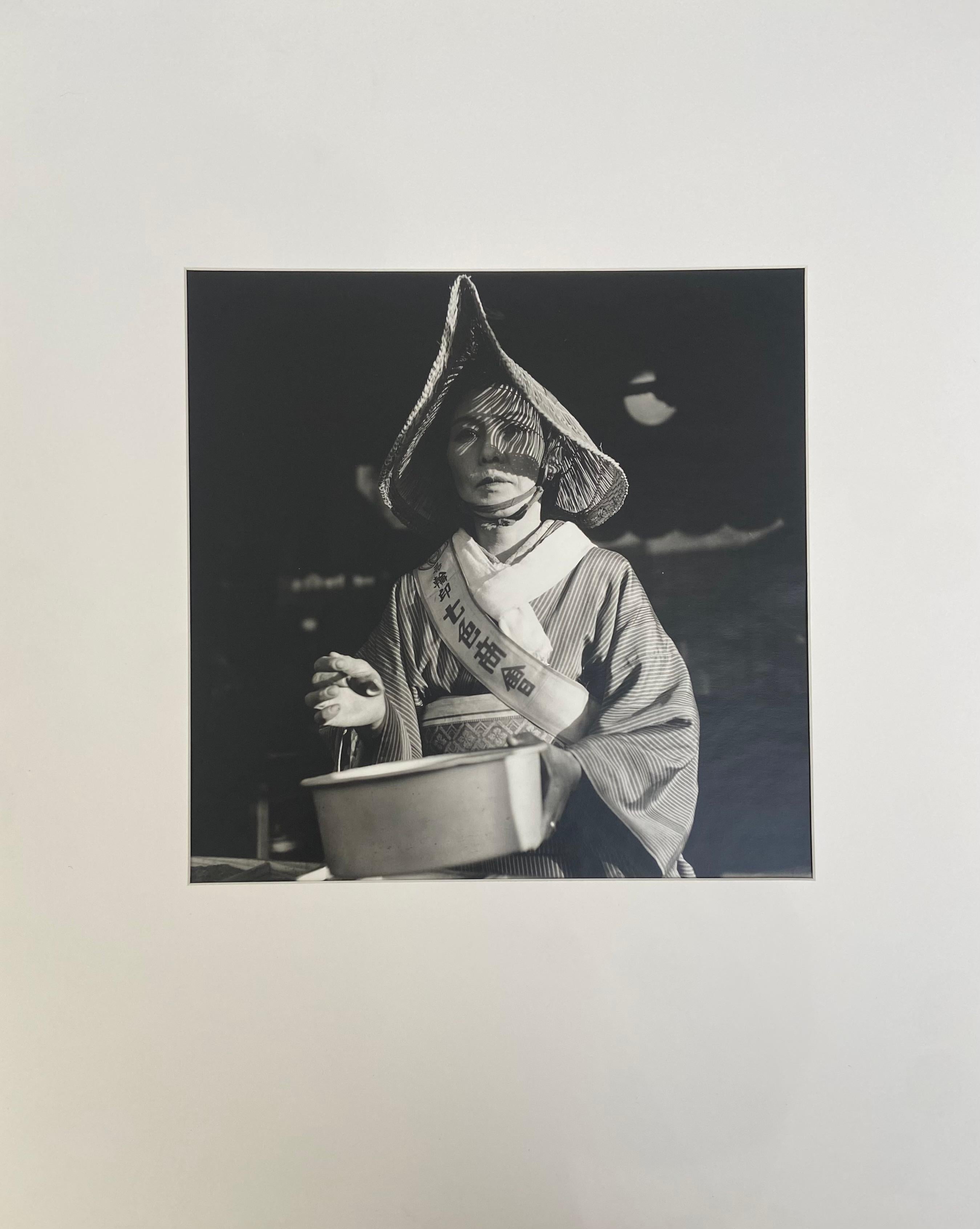 Horace Bristol Portrait Photograph - Woman Vendor