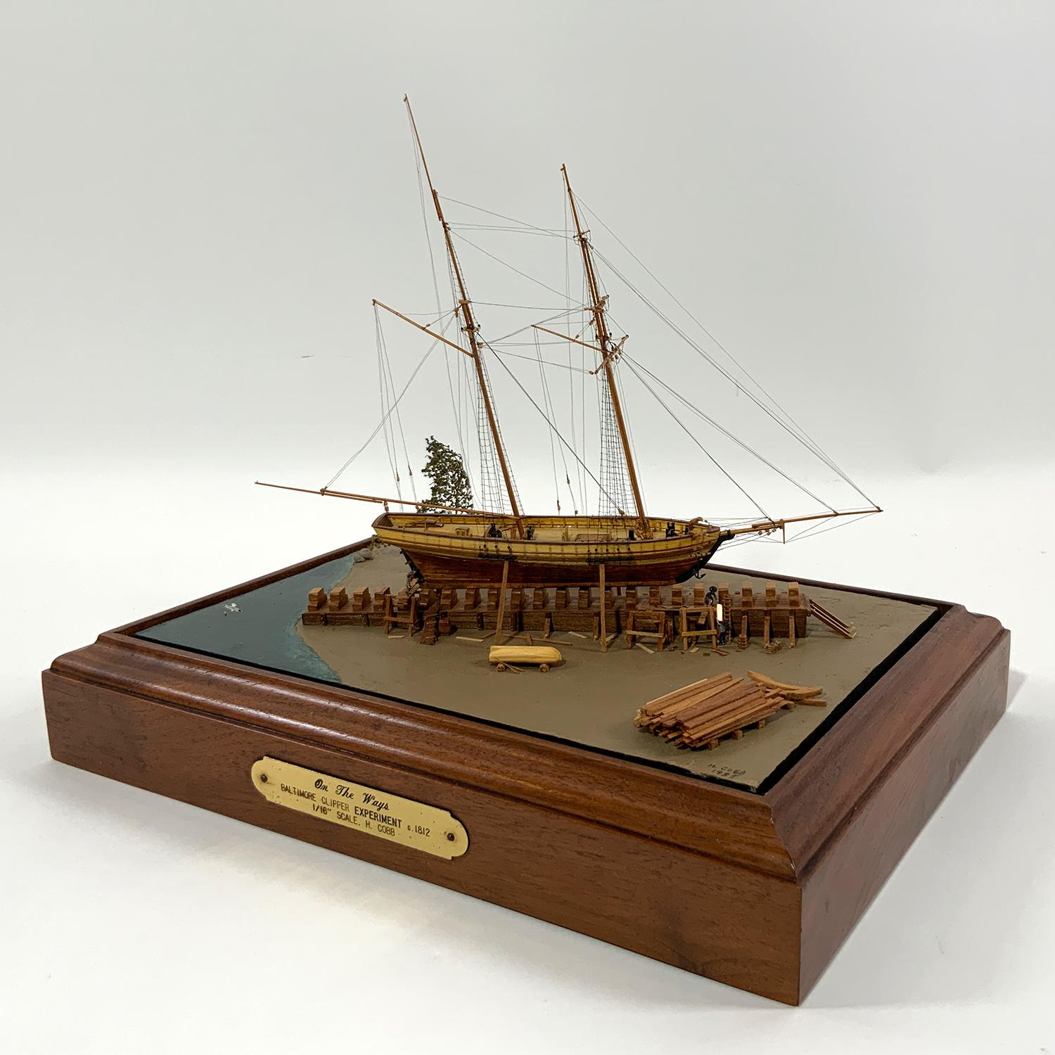Fabulous miniature ship model titled 