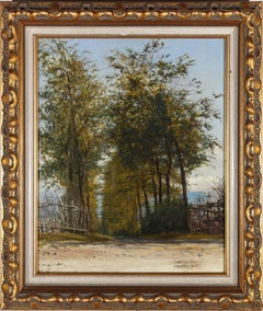 Horace Duchene de Vere - 19th Century Oil, Woodland View