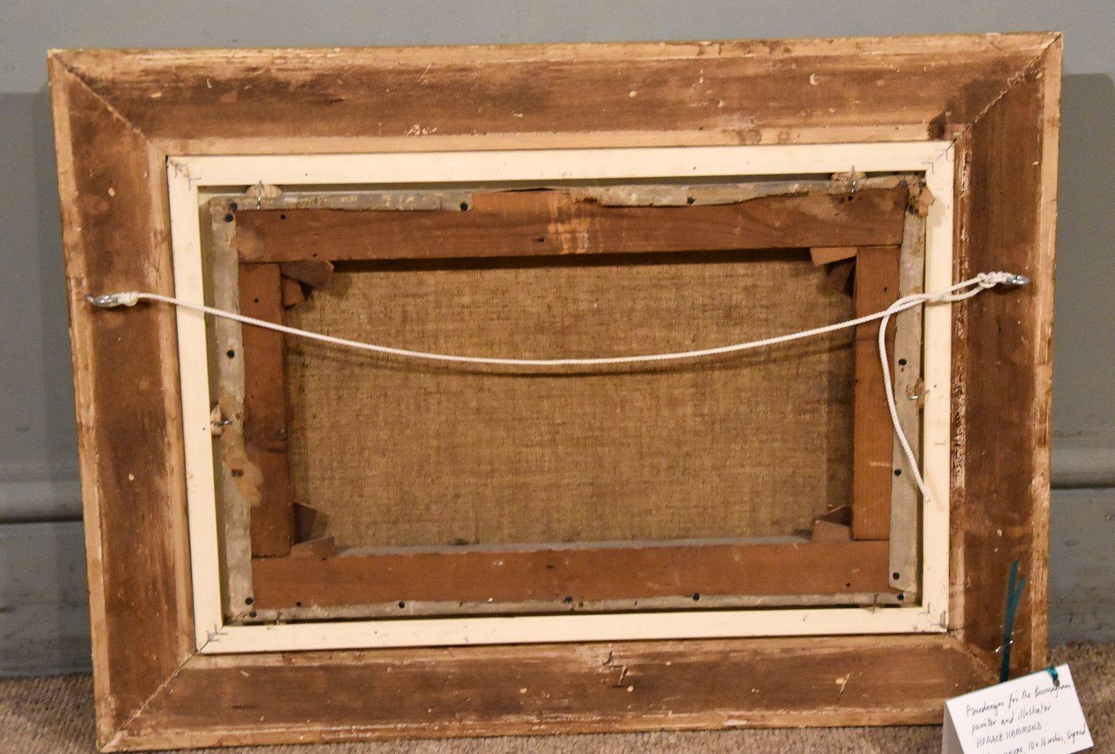 Ölgemälde von J Barclay 