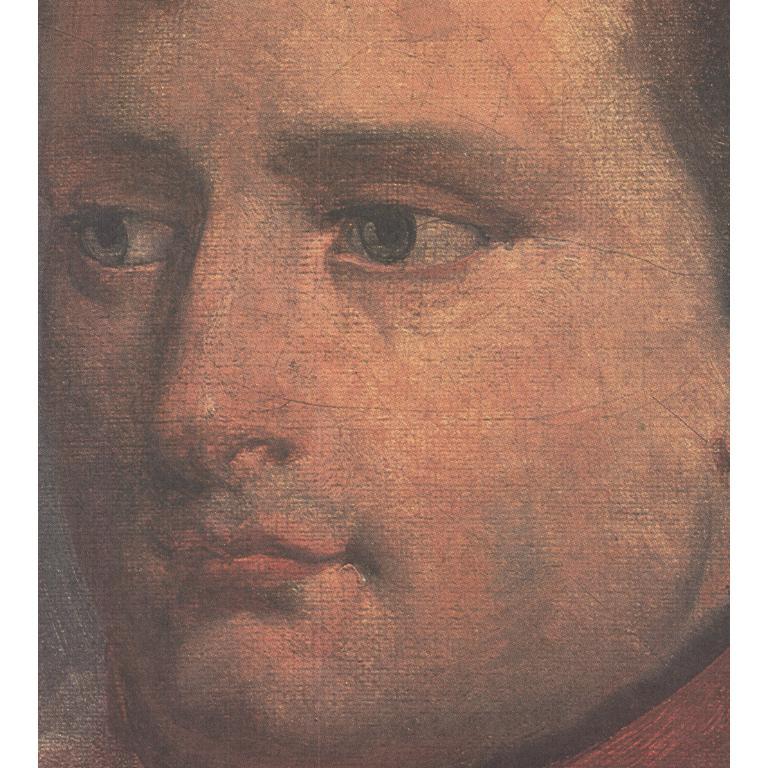 Vernet-'Retrato de Napoleón' 1972-Vintage - Portrait Print Beige de Horace Vernet