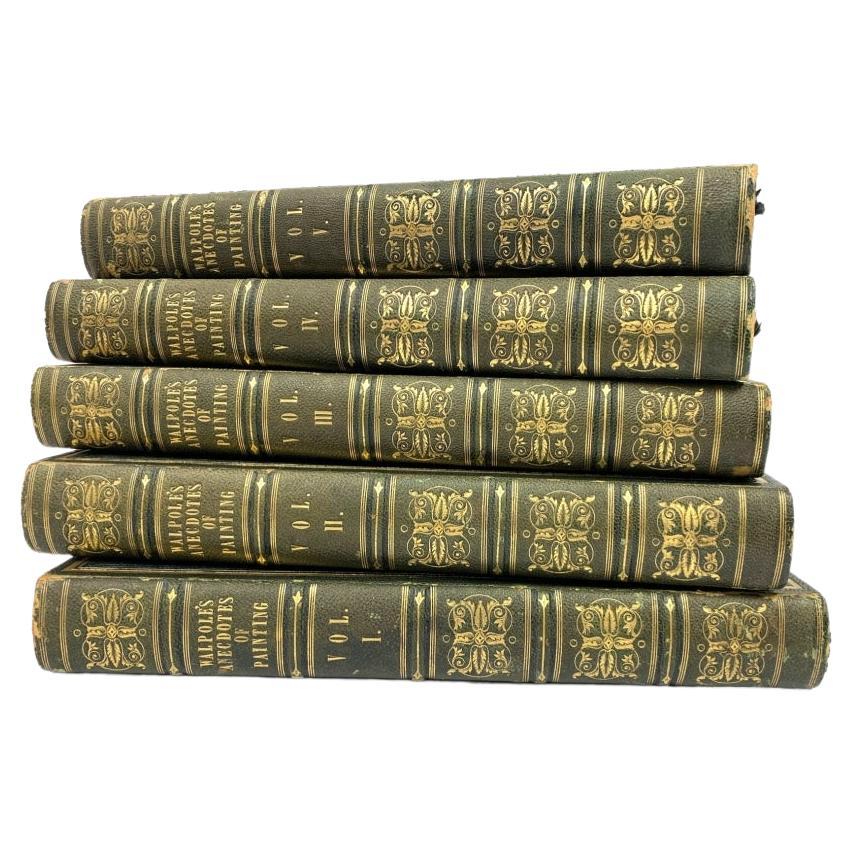 Horace Walpole, Anecdotes Of Painting In England, 5 Vols., London, 1826-28