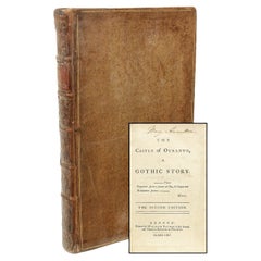 Horace WALPOLE. Le château d' Otranto, une histoire gothique Première édition - 1765