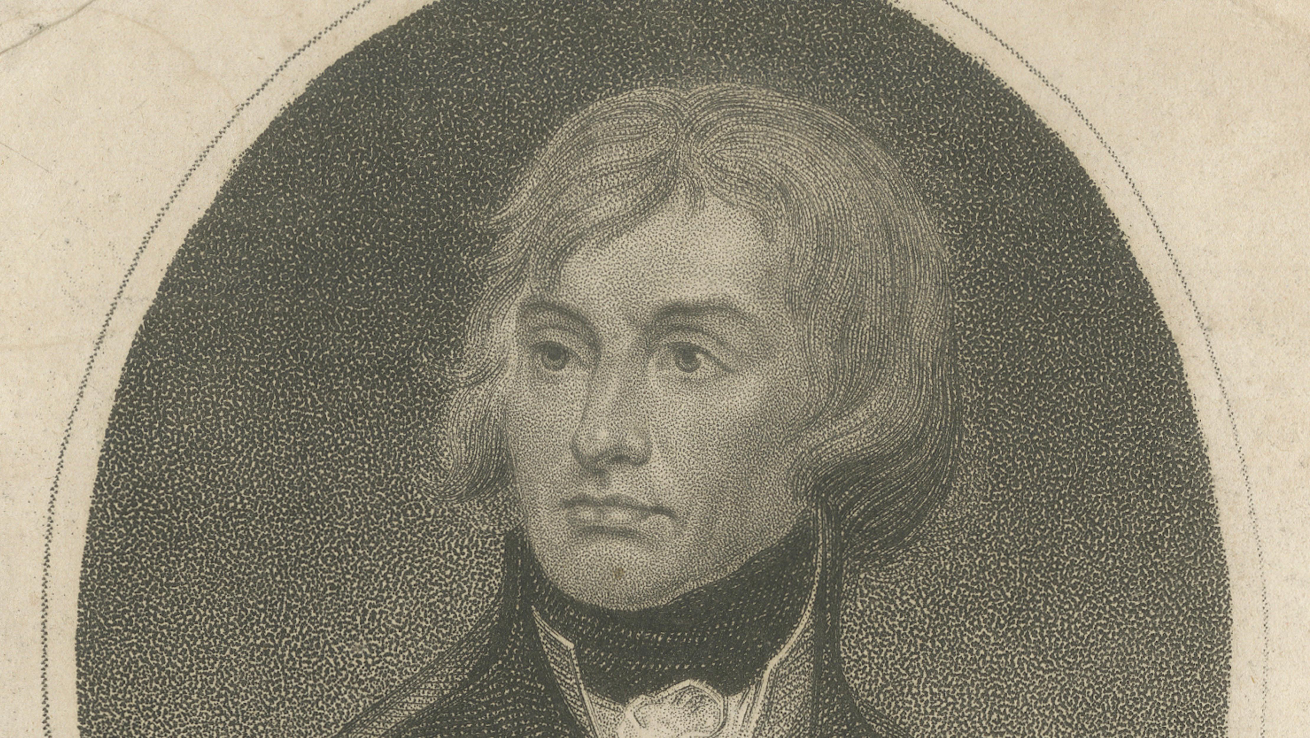 Horatio Nelson Portrait, Trafalgar Engraving, Naval Hero, 1819 London