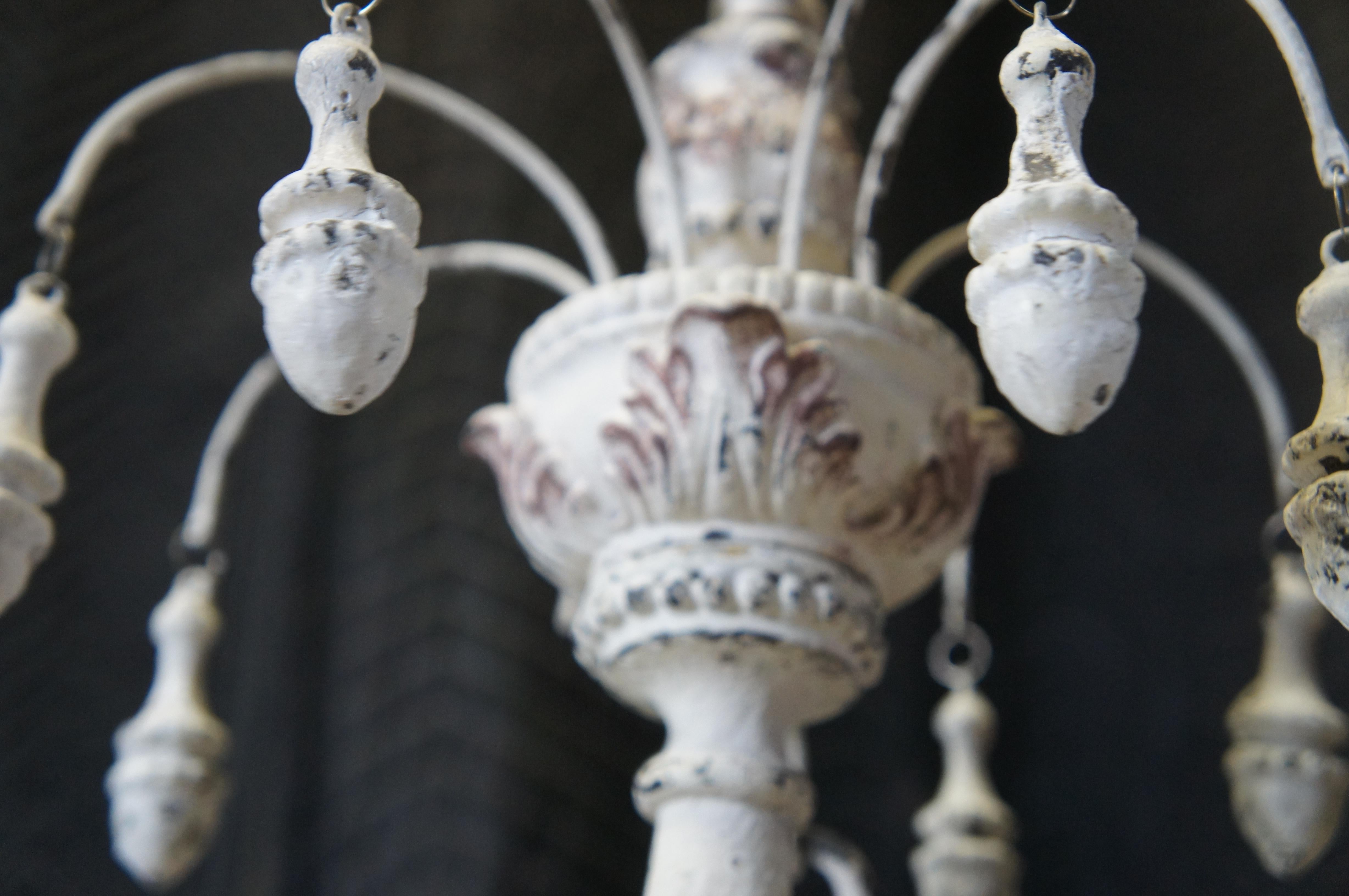 Horchow French Country Farmhouse 12 Light Chandelier Chic Aidan Gray Style 39