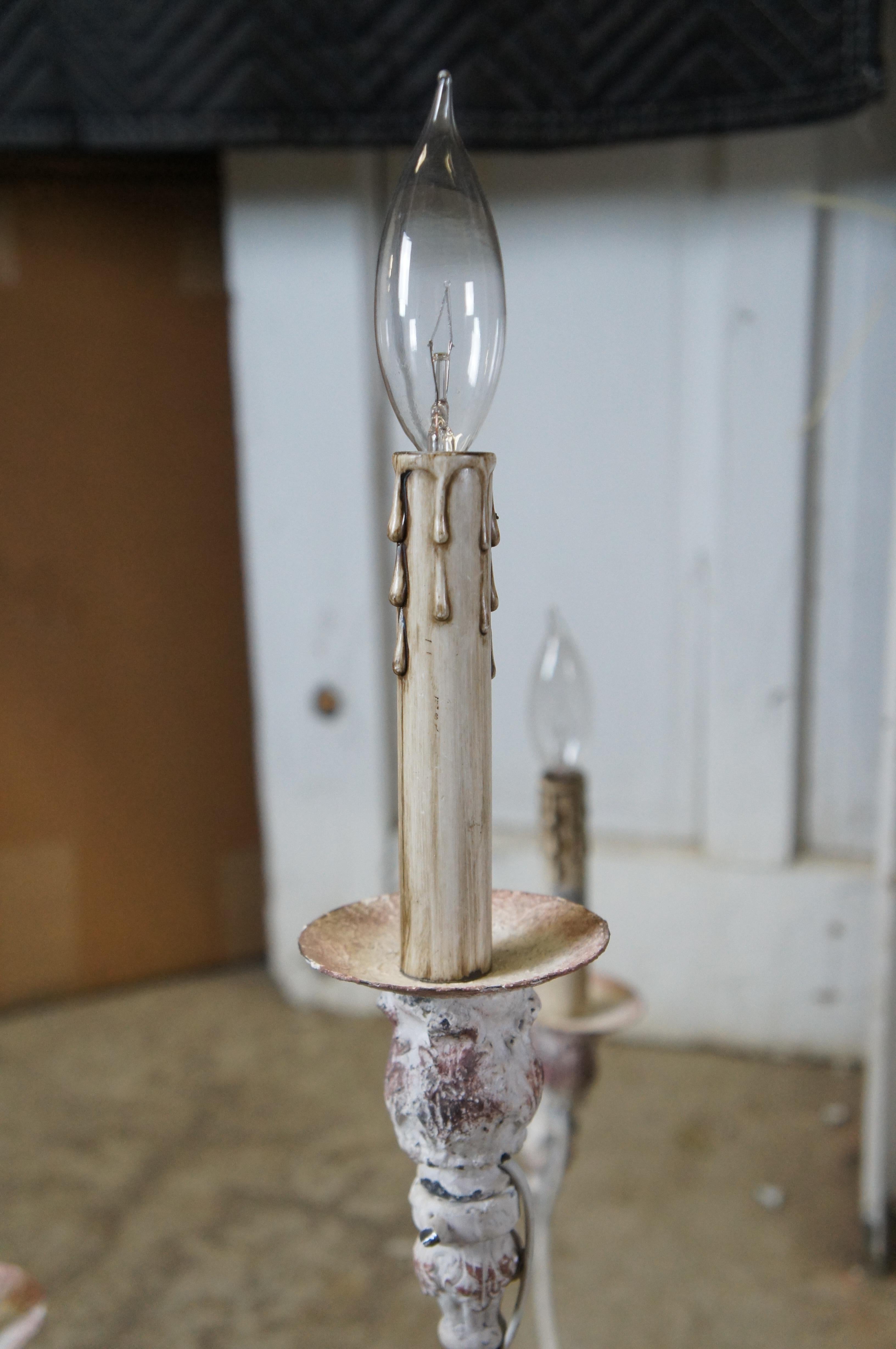 Horchow French Country Farmhouse 12 Light Chandelier Chic Aidan Gray Style 39