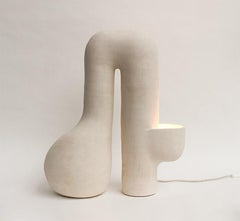 Lampe Horizon n°5 en grès d'Elisa Uberti