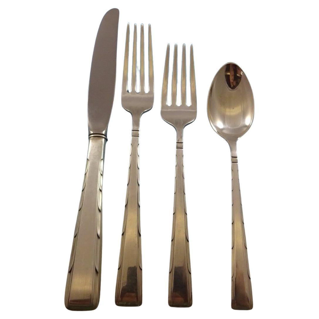 Horizon by Easterling Sterling Silver Flatware Set For 8 Service 32 Pieces