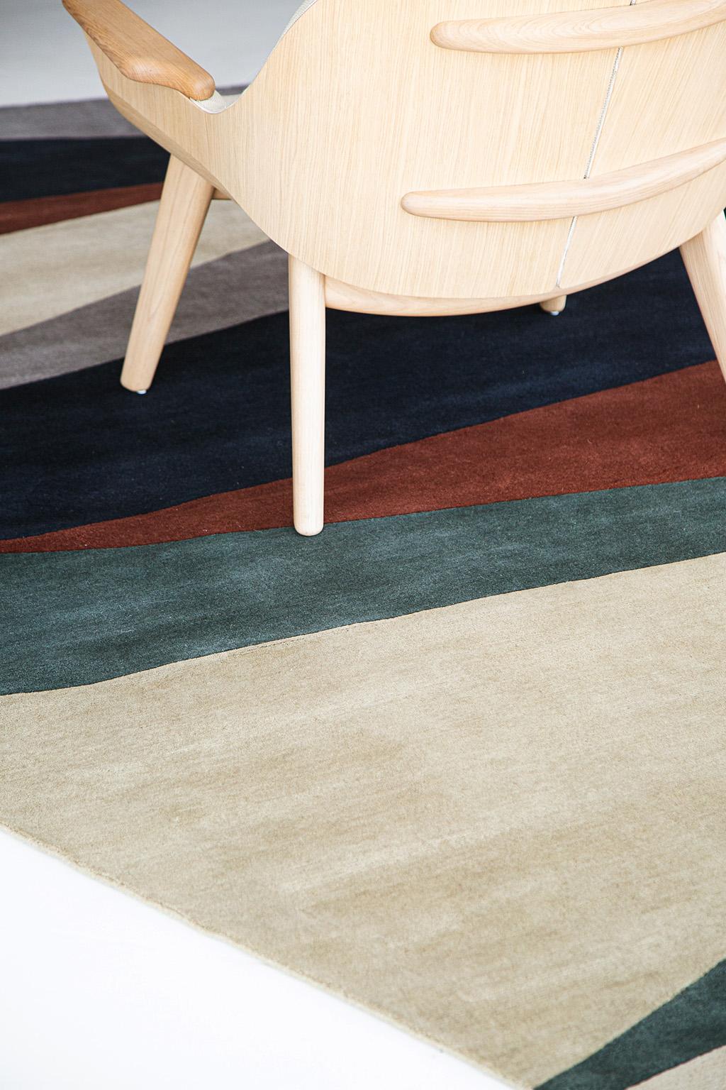 Contemporary Mehraban Horizon Rug by Liesel Plambeck For Sale