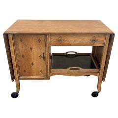 Chariot de bar Horizon by Thomasville Mid Century Modern, vers les années 1960