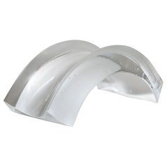 'Horizon Line' Minimalist Glass Sculpture by Lola Lazaro Hinks, 2021