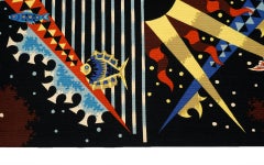 Horizon Marine-Wandteppich von Jean Picart Le Doux, signiert, ausgezeichneter Zustand