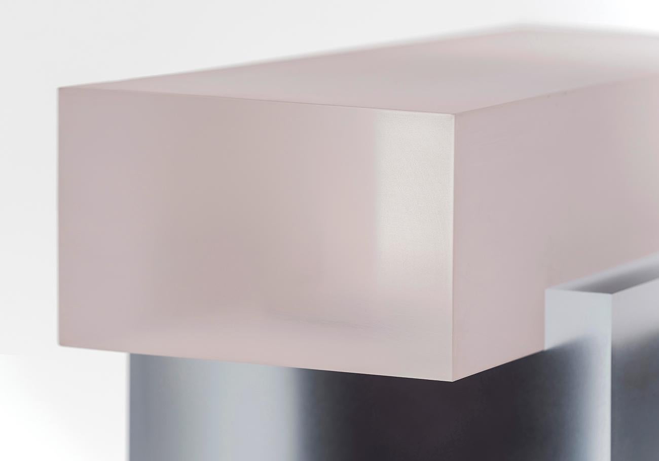 South Korean Horizon Side Table by Rahee Yoon For Sale