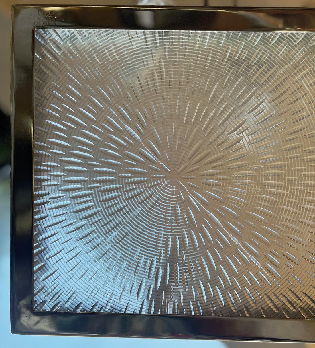 French Horizontal Nickel-Plated Light Fixture For Sale