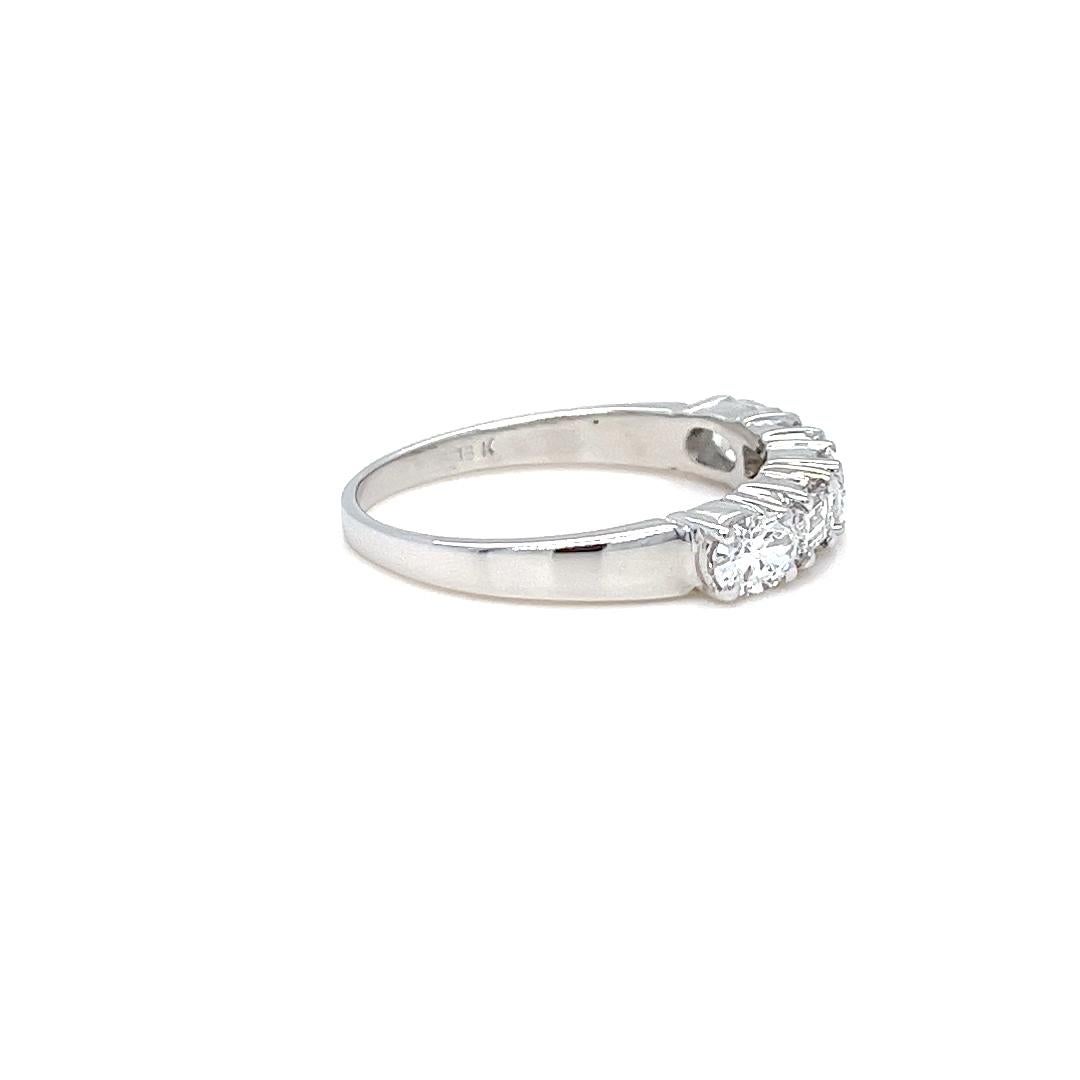 Oval Cut Horizontal Oval and Emerald Cut Diamond Band For Sale