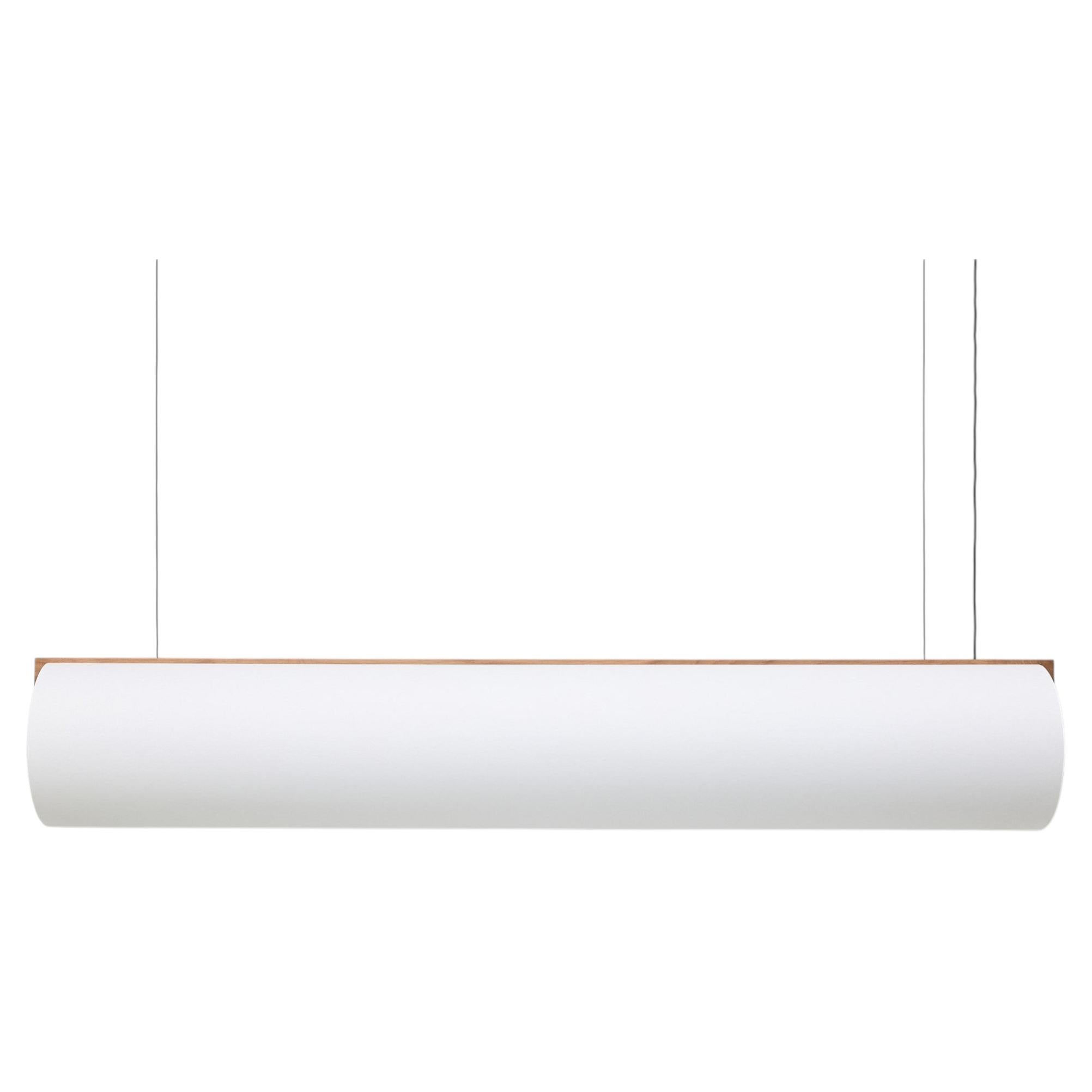 Horizontal Pendant Lamp 'ENSO' by MOTARASU, 150, Smoked Oak