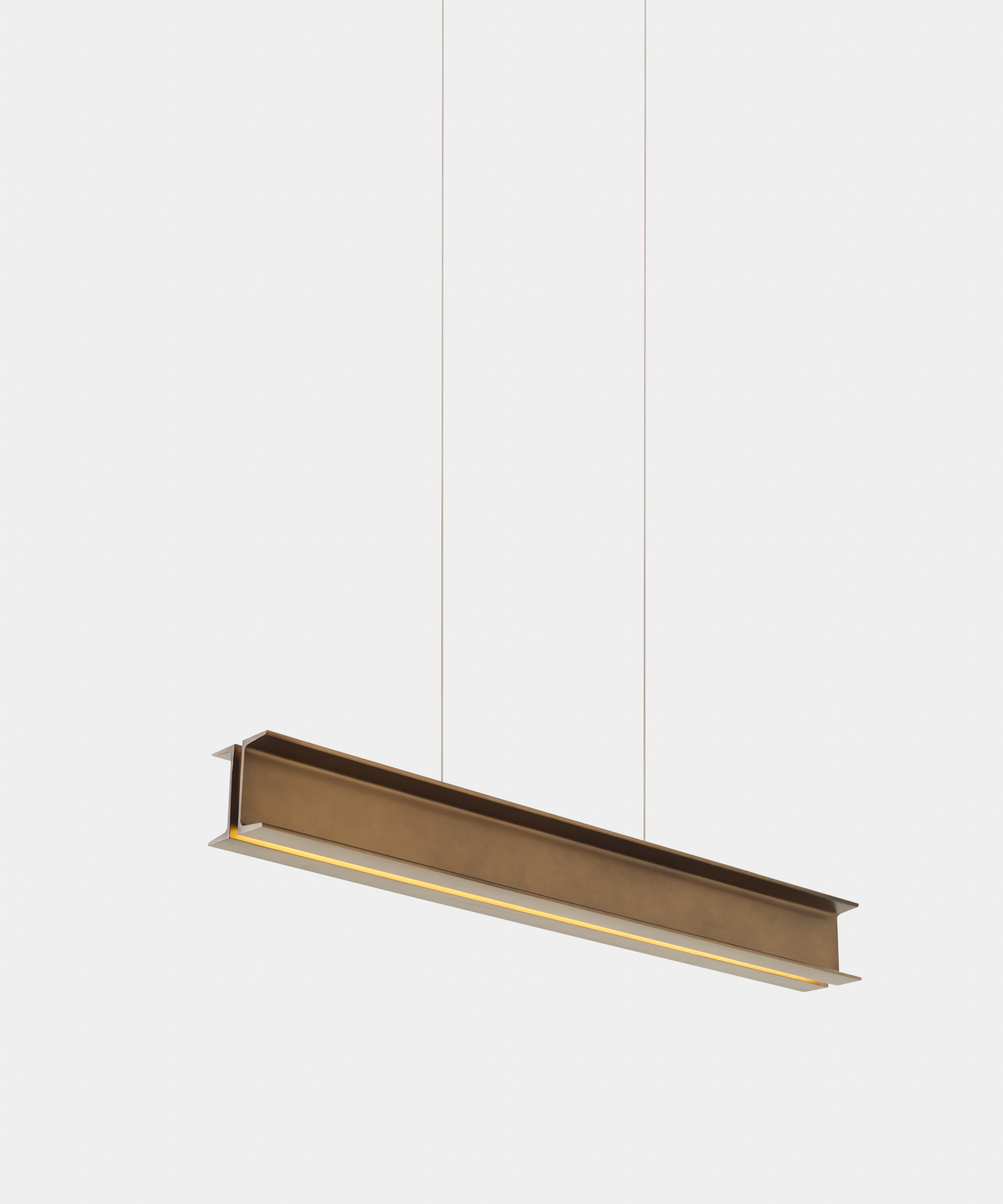 Organic Modern Horizontal Pendant Light 'Structure Pilar & Viga' 520.21 Marco Casamonti x TOOY For Sale