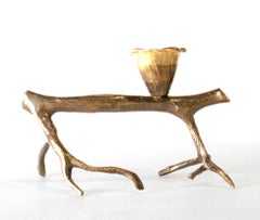 Robert Lee Morris « Porte-bougies d'arbre de marcheHorizontal »