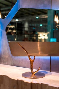 Corno, cavalletto Animalier Realizzato in metallo