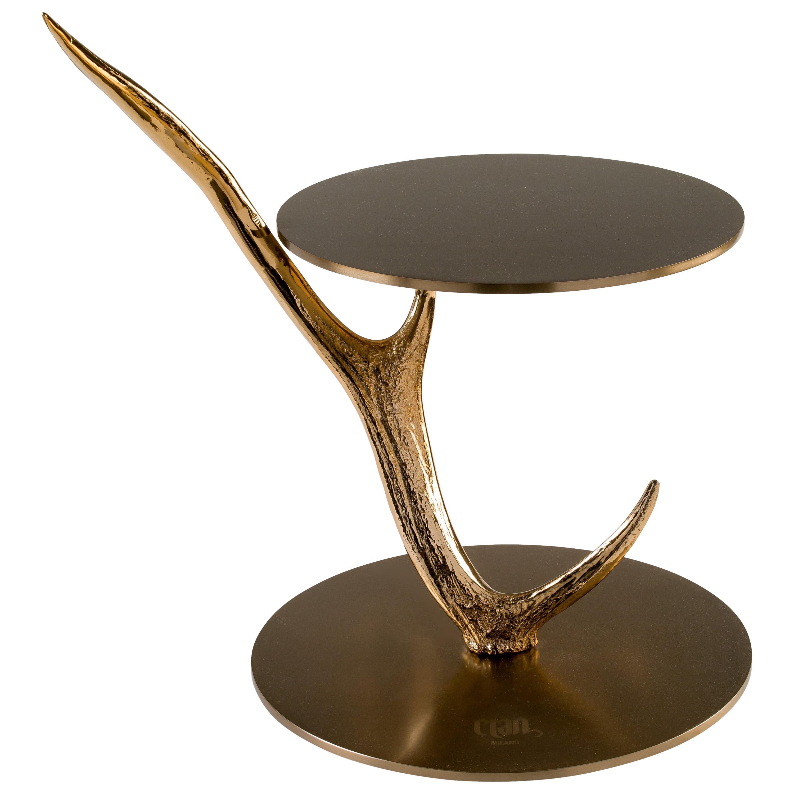 Corno, cavalletto Animalier Realizzato in metallo in vendita