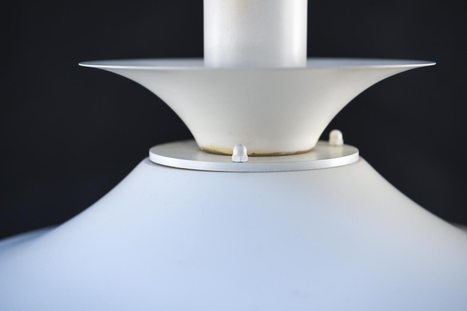 Horn Belysning Danish Midcentury Pendant Lamp In Good Condition In Norwalk, CT