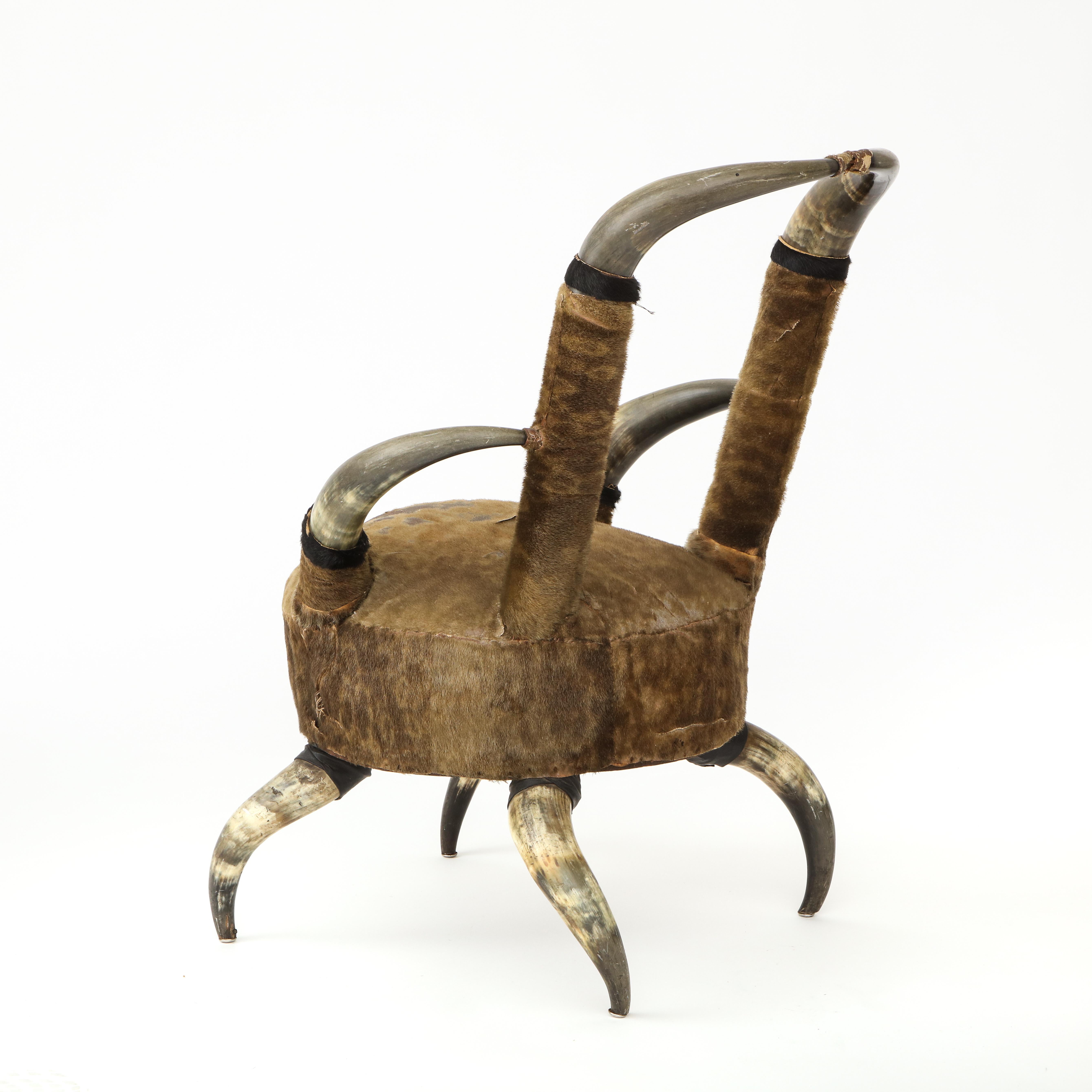 Vintage Horn Chair 1