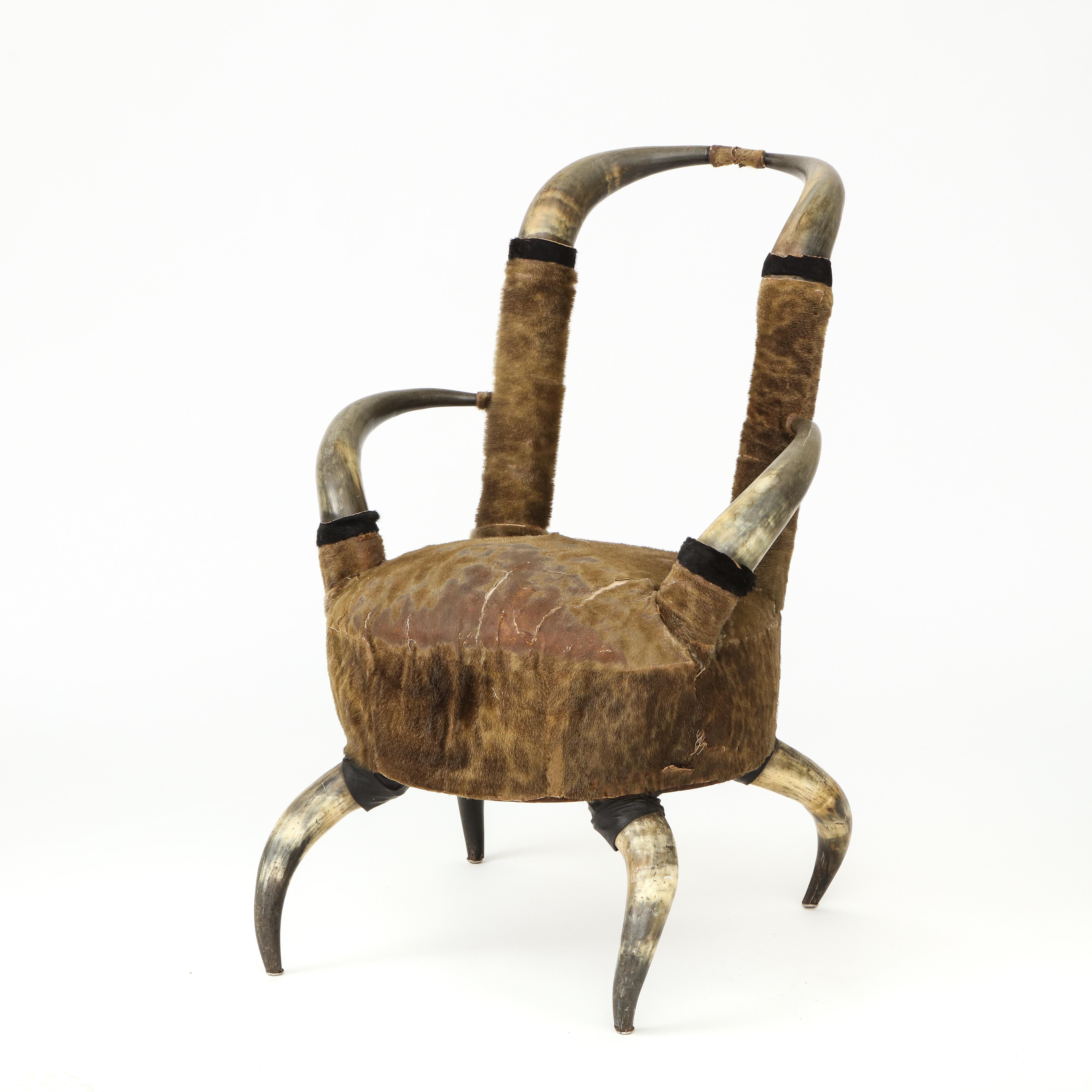 Vintage Horn Chair 2