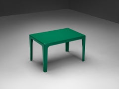 Horn Collection Post-Modern Dining Table Green Polyurethane Plastic 1970s