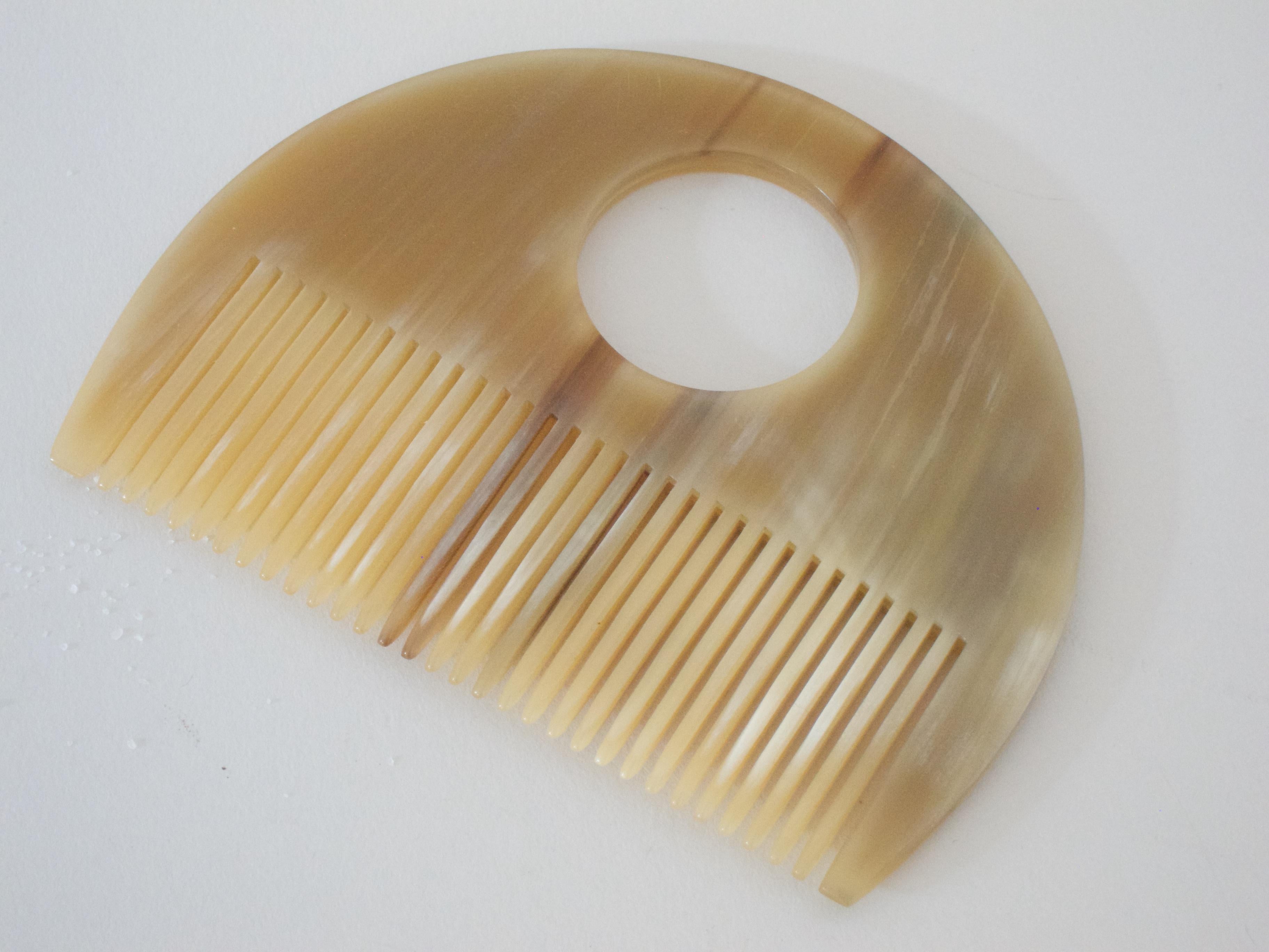 Horn Comb by Carl Auböck In Excellent Condition For Sale In Vienna, AT