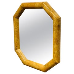 Horn Inlay Octagonal Mirror by Enrique Garcel