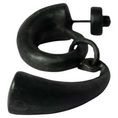 Horn-Anhänger-Ohrring (KA)