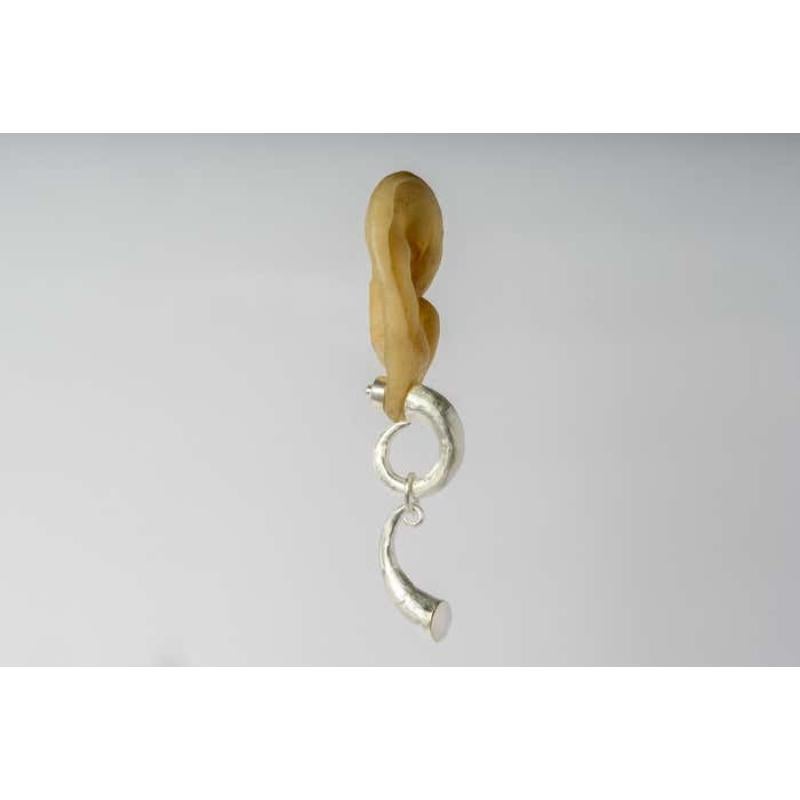 Horn Pendant Earring (MA) For Sale 3
