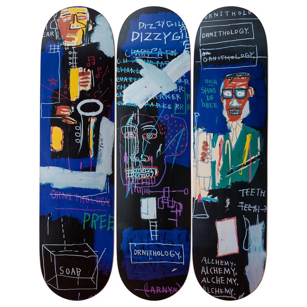 Horn Players Skateboard Decks After Jean-Michel Basquiat In New Condition In Jersey City, NJ