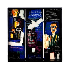 Horn Players Tray by Jean-Michel Basquiat