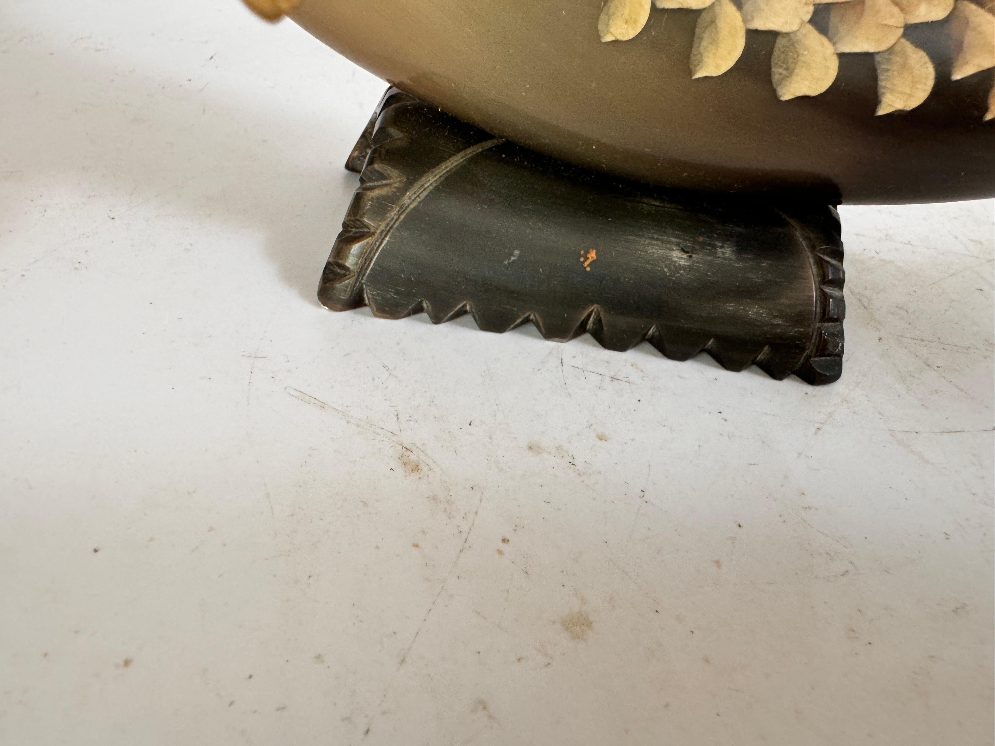 Horn Sculpture representing a Fish Mid-Century  France 20th Century For Sale 5