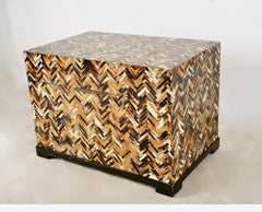 Horn Veneered Chest or Trunk