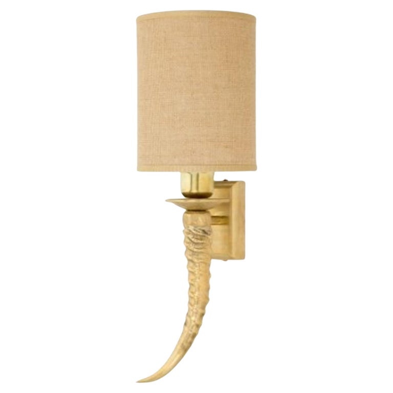 Horn Wall Light For Sale at 1stDibs