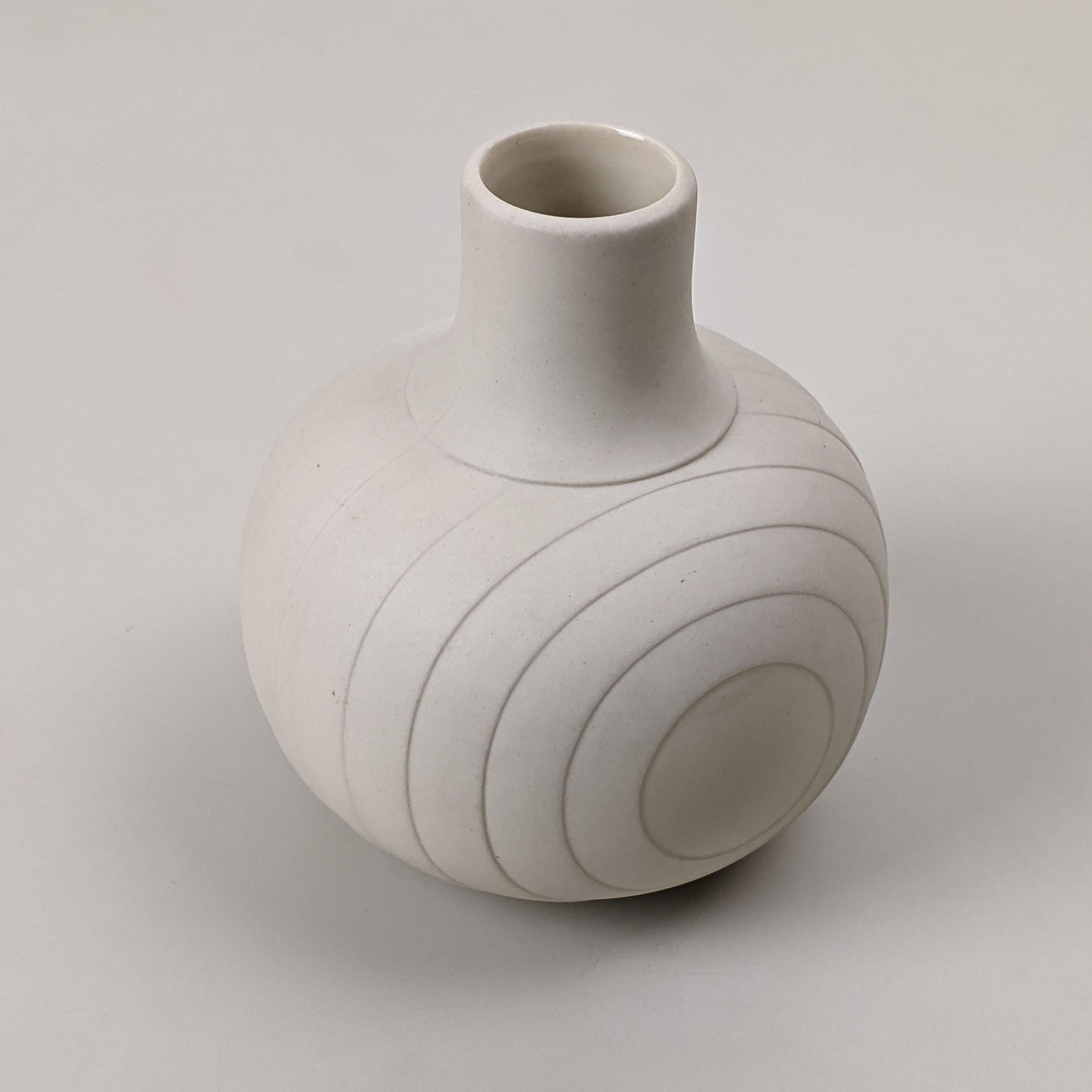 Mid-Century Modern Hornsea Small Vase from the ‘Concept’ Series, Designed 1977 by Martin Hunt