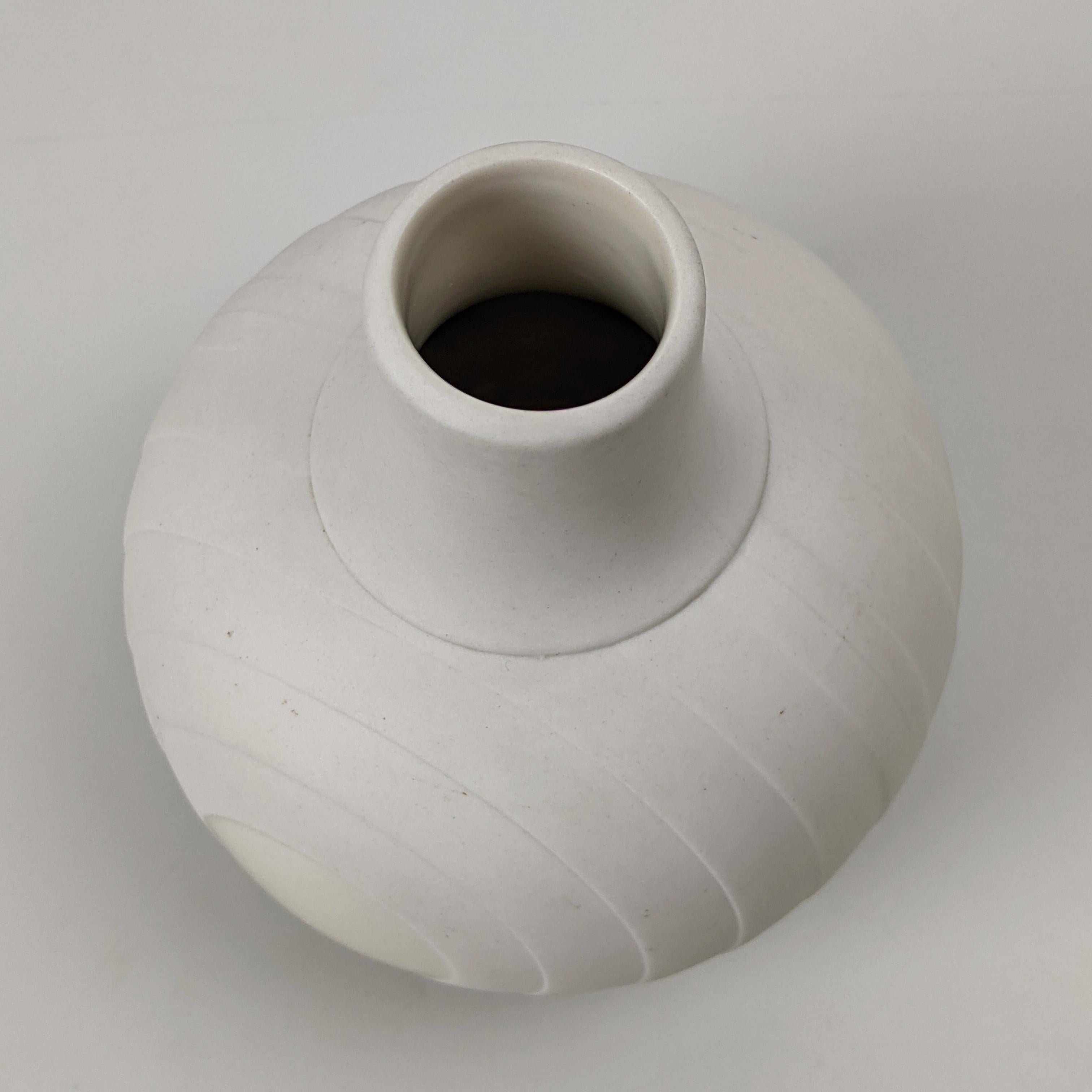 Late 20th Century Hornsea Small Vase from the ‘Concept’ Series, Designed 1977 by Martin Hunt