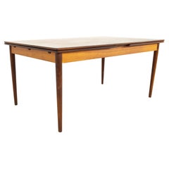 Hornslet Danish Mid Century Rosewood Hidden Leaf Dining Table