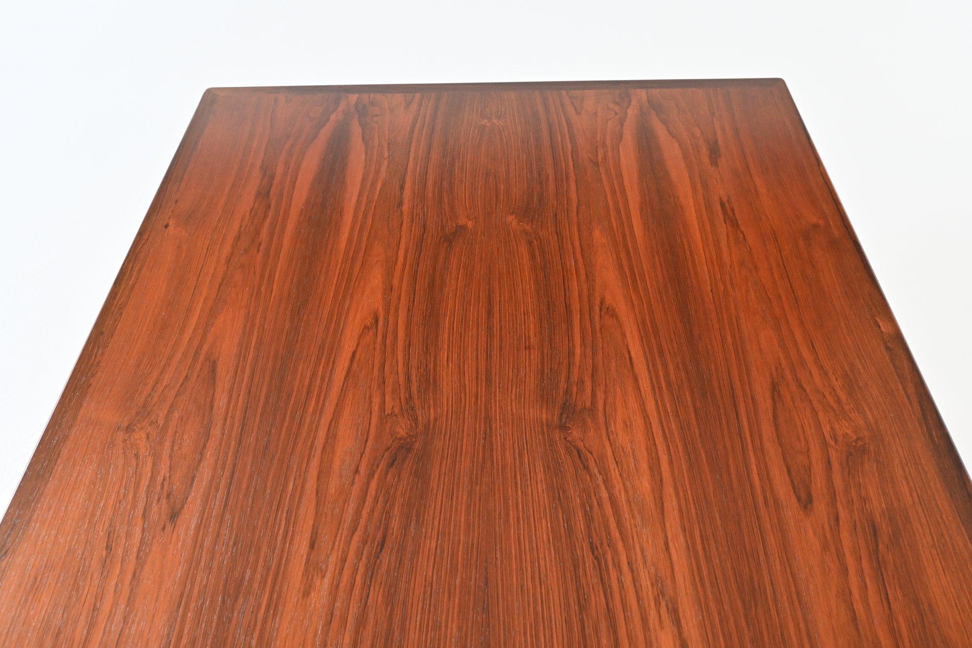 Hornslet Mobelfabrik Rosewood Dining Table, Denmark, 1960 9