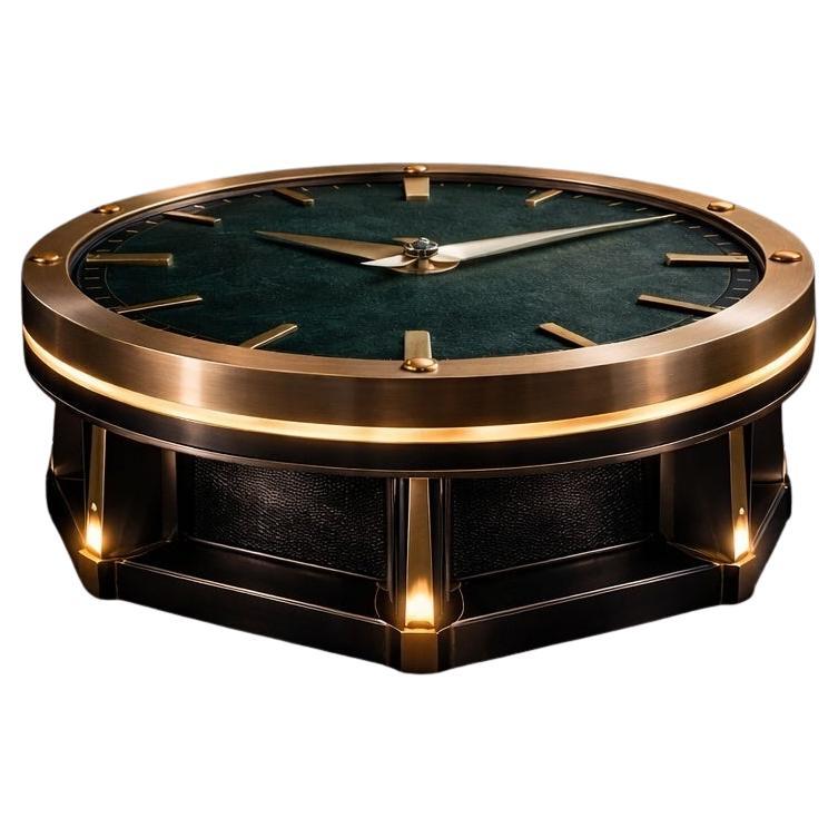 Horology II — Limited Edition Sculptural Clock Table (Edition of 3)