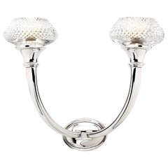 La lampe murale cheval et cristal