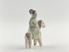 Horse and Rider Figurine c1725, Qing Dynasty, Yongzheng Reign