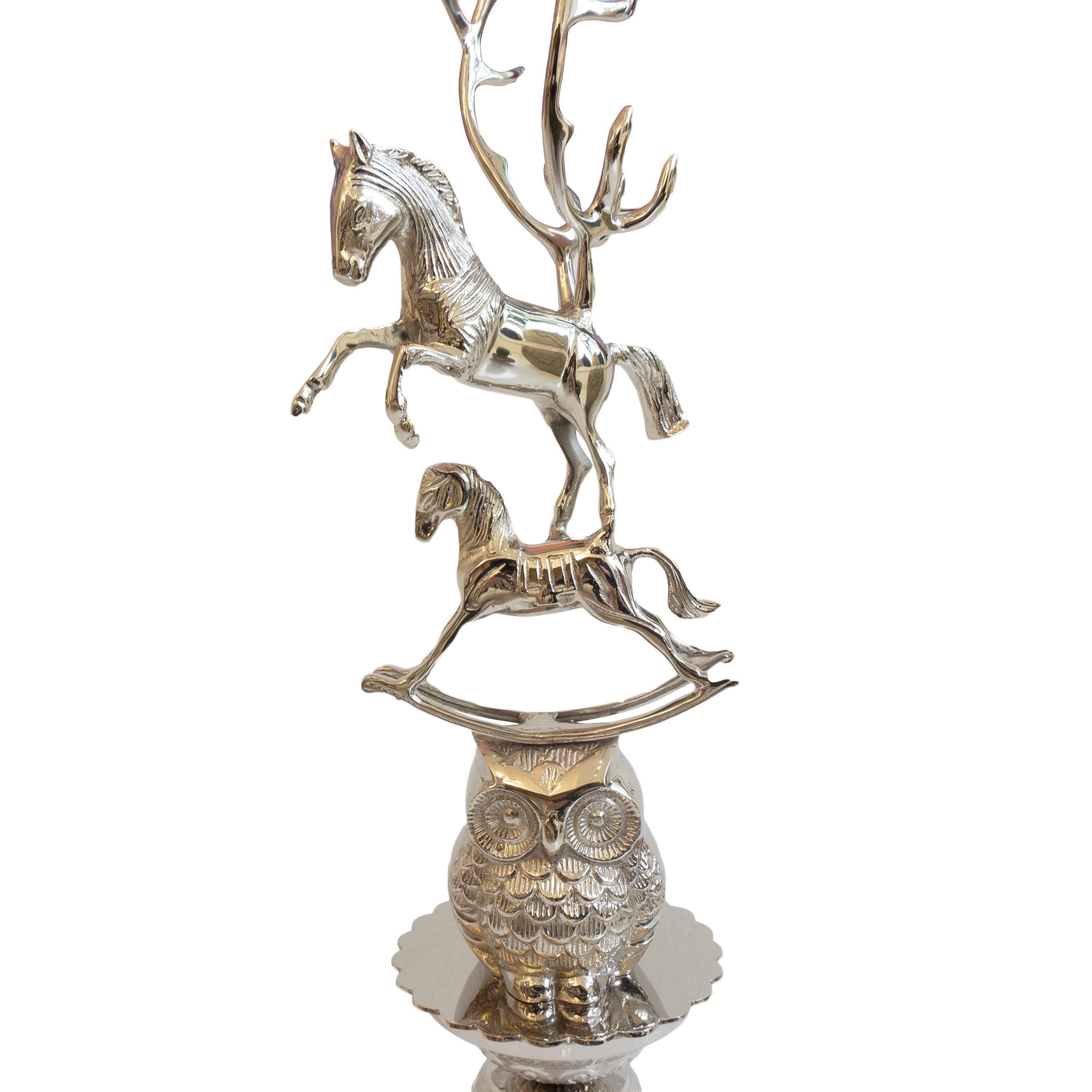 owl rocking horse